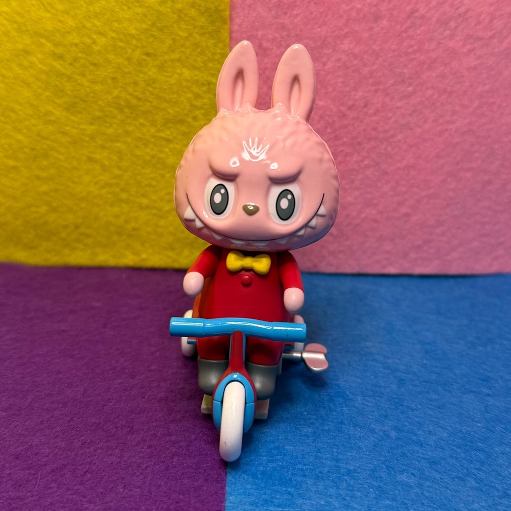 POP MART x LABUBU Clockwork Tricycle Limited Art Toy